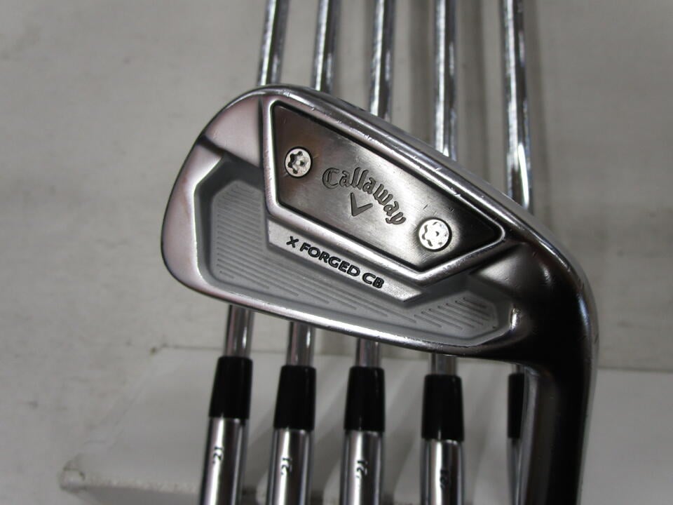 【中古】【訳あり】キャロウェイ X FORGED CB 2021 アイアンセット 26° Sフレックス 37.75インチ NSプロ950GH neo Dランク 右利き用 Callaway ゴルフクラブ エックスフォージドCB2021 ゴルフドゥ ゴルフ用|ゴルフ ドゥ 中古クラブ店