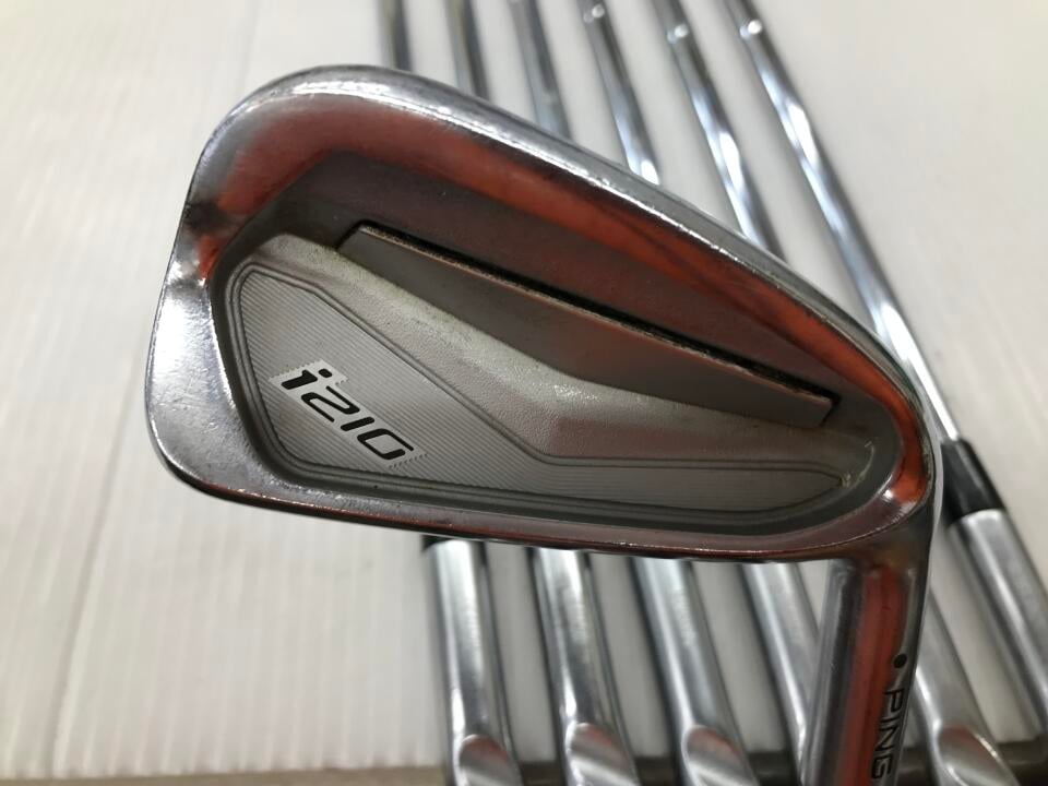 【中古】ピン i210 アイアンセット 26&deg; S200フレックス 38.0インチ ダイナミックゴールド リシャフト品 Dランク 右利き用 PING ゴルフクラブ ゴルフドゥ ゴルフ用品 GOLF DO 中古ゴルフクラブ｜ゴルフ ドゥ 中古クラブ店 44,694円