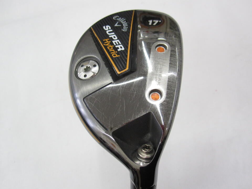 【中古】キャロウェイ SUPER Hybrid US ユーティリティ 17° Sフレックス 42.5インチ ヘッドカバーあり Speeder765 FWEVOLUTION 2 TS リシャフト品 Dランク 右利き用 Callaway ゴルフクラブ ゴルフドゥ ゴルフ|ゴルフ ドゥ 中古クラブ店