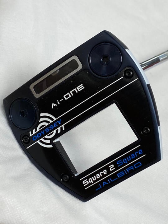 【中古】オデッセイ Ai-ONE Square 2 Square JAILBIRD ZT パター 34.0インチ ヘッドカバーあり オリジナルスチール Cランク 右利き用 ODYSSEY ゴルフクラブ ゴルフドゥ ゴルフ用品 GOLF DO 中古ゴルフクラブ|ゴルフ ドゥ 中古クラブ店