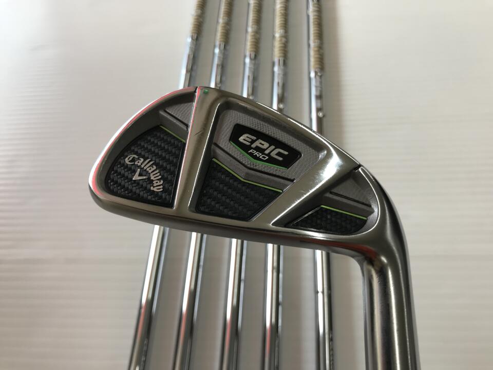 【中古】キャロウェイ EPIC PRO アイアンセット 24&deg; S200フレックス 38.0インチ ﾀﾞｲﾅｲｯｸｺﾞｰﾙﾄﾞ　95 リシャフト品 Cランク 右利き用 Callaway ゴルフクラブ エピックプロ ゴルフドゥ ゴ｜ゴルフ ドゥ 中古クラブ店 26,494円