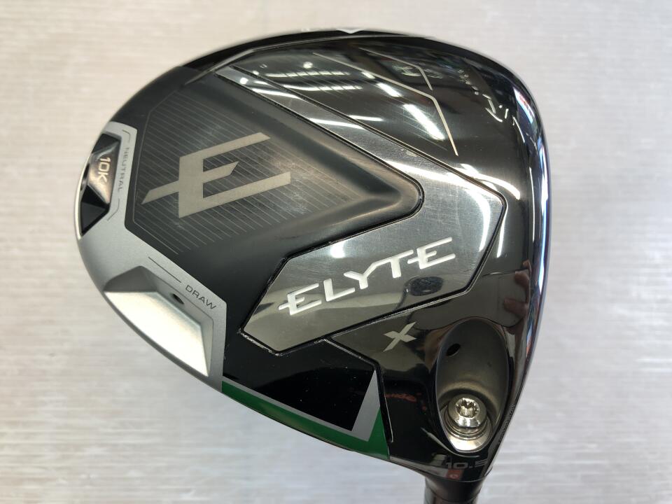 【中古】キャロウェイ ELYTE X 10K ドライバー 10.5&deg; Sフレックス 44.75インチ ヘッドカバーあり VENTUS GREEN 5 for Callaway Cランク 右利き用 Callaway ゴルフクラブ エリートエックステンケー ゴルフドゥ｜ゴルフ ドゥ 中古クラブ店