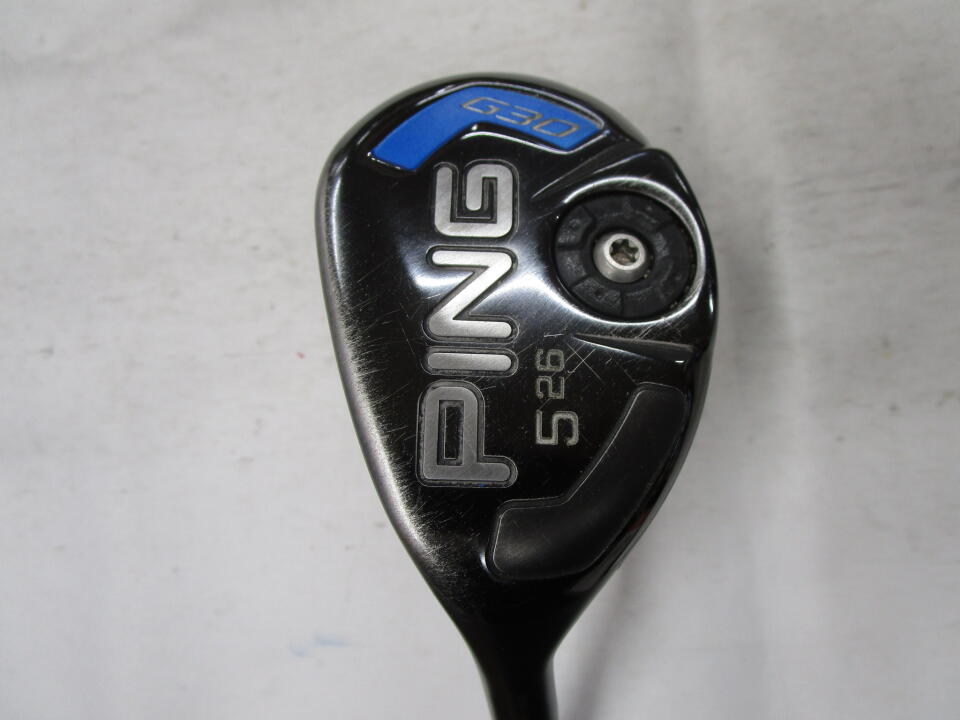 【中古】ピン G30 ユーティリティ 26&deg; SRフレックス 39.25インチ TFC 390H Dランク 左利き用 PING ゴルフクラブ ゴルフドゥ ゴルフ用品 GOLF DO 中古ゴルフクラブ｜ゴルフ ドゥ 中古クラブ店