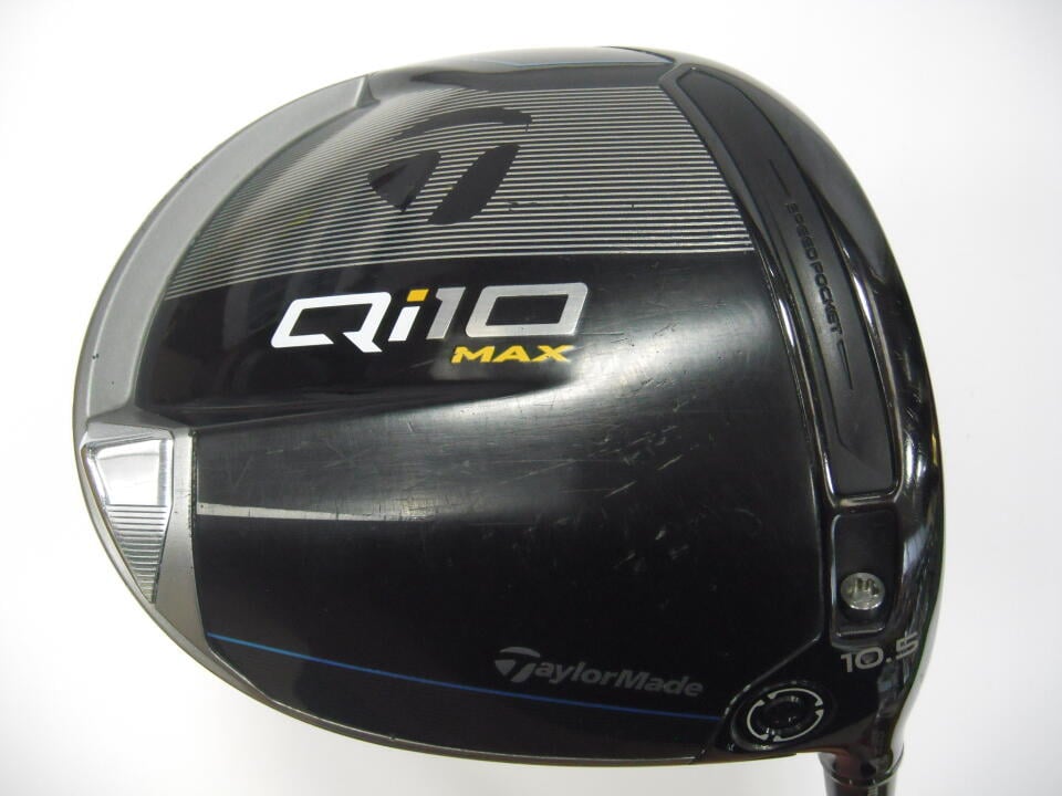 【中古】テーラーメイド Qi10 MAX ドライバー Rフレックス 44.75インチ シャフトカット リシャフト品 Dランク 右利き用 Taylormade ゴルフクラブ Qi10マックス ゴルフドゥ ゴルフ用品 GOLF DO 中古ゴル|ゴルフ ドゥ 中古クラブ店
