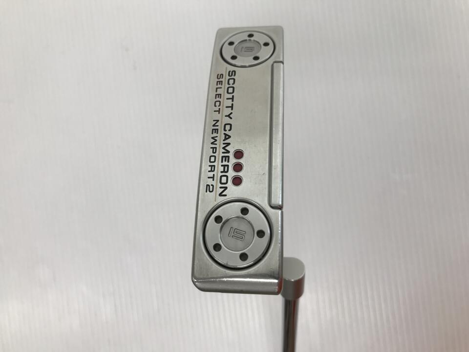 【中古】タイトリスト SC SELECT NEWPORT 2 2018 パター 34.0インチ オリジナルスチール Cランク 右利き用 Titleist ゴルフクラブ スコッティキャメロン セレクト ニューポート2 ゴルフドゥ ゴルフ用品|ゴルフ ドゥ 中古クラブ店