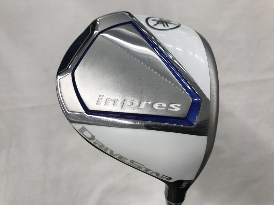 【中古】【レディースモデル】ヤマハ inpres DRIVESTAR レディス フェアウェイウッド 5W 20° Rフレックス 42.5インチ ヘッドカバーあり VANQUISH for YAMAHA LM423f Cランク 右利き用 YAMAHA ゴルフクラブ イ|ゴルフ ドゥ 中古クラブ店
