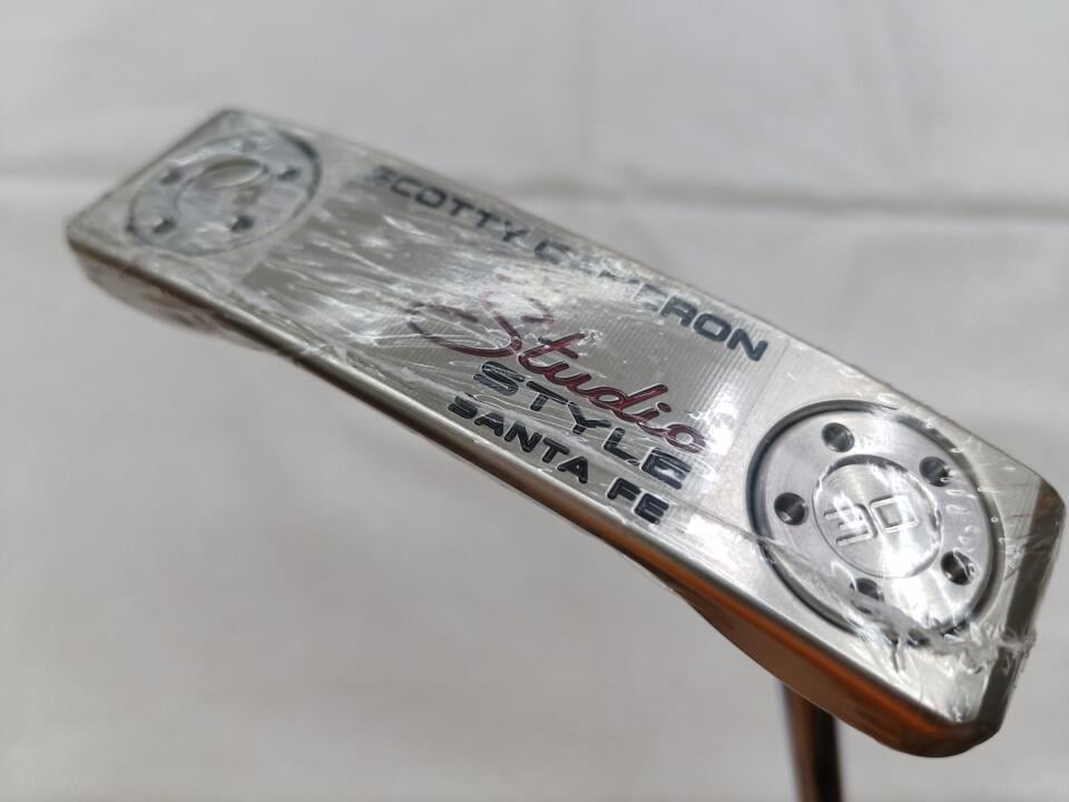 【中古】タイトリスト SC STUDIO STYLE SANTA FE パター 34.0インチ ヘッドカバーあり オリジナルスチール Aランク 右利き用 Titleist ゴルフクラブ スコッティキャメロン スタジオスタイル ゴルフド｜ゴルフ ドゥ 中古クラブ店 48,348円