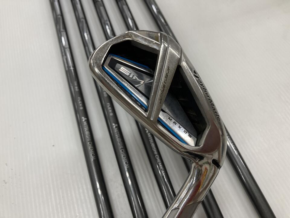 【中古】テーラーメイド SIM MAX・OS アイアンセット Sフレックス 37.75インチ TENSEI BLUE TM60 Cランク 右利き用 Taylormade ゴルフクラブ シムマックスOS ゴルフドゥ ゴルフ用品 GOLF DO 中古ゴルフクラ｜ゴルフ ドゥ 中古クラブ店