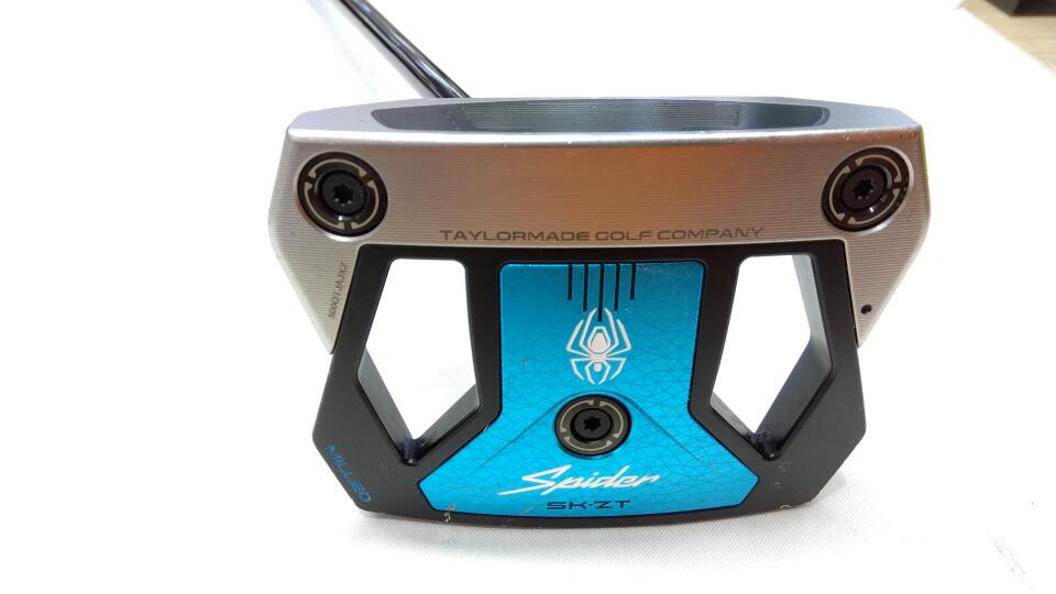 【中古】テーラーメイド Spider 5K-ZT STANDARD パター 34.0インチ ヘッドカバーあり KBS CT TOUR PUTTER(Black) Cランク 左利き用 Taylormade ゴルフクラブ スパイダー5Kゼロトルク スタンダード ゴルフドゥ｜ゴルフ ドゥ 中古クラブ店
