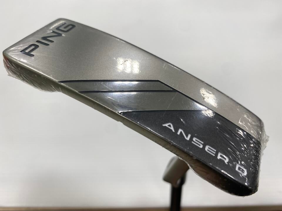 【中古】ピン 2024 ANSER D パター 33.0インチ ヘッドカバーあり オリジナルカーボン Sランク 右利き用 PING ゴルフクラブ ゴルフドゥ ゴルフ用品 GOLF DO 中古ゴルフクラブ|ゴルフ ドゥ 中古クラブ店