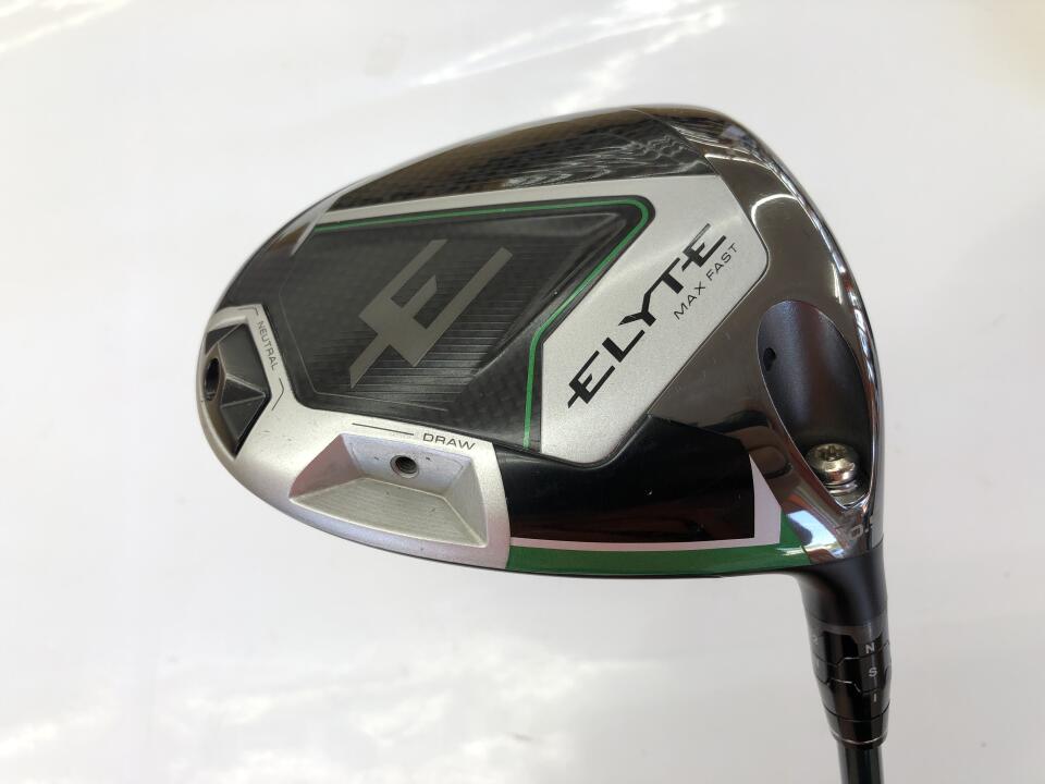 【中古】キャロウェイ ELYTE MAX FAST ドライバー 10.5&deg; Rフレックス 45.5インチ ヘッドカバーあり LIN-Q GREEN 40 for Callaway Cランク 右利き用 Callaway ゴルフクラブ エリートマックスファスト ゴルフド｜ゴルフ ドゥ 中古クラブ店
