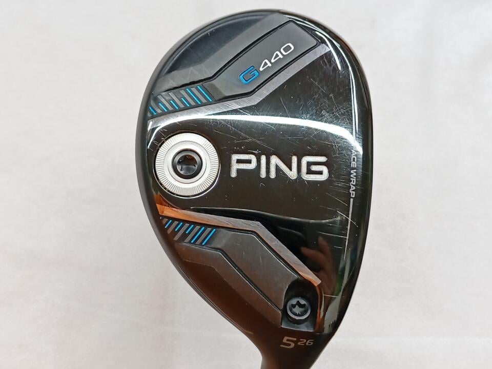 【中古】ピン G440 HL ユーティリティ 26&deg; 39.25インチ ヘッドカバーあり Fujikura SPEEDER NX 35 H Cランク 右利き用 PING ゴルフクラブ ゴルフドゥ ゴルフ用品 GOLF DO 中古ゴルフクラブ｜ゴルフ ドゥ 中古クラブ店