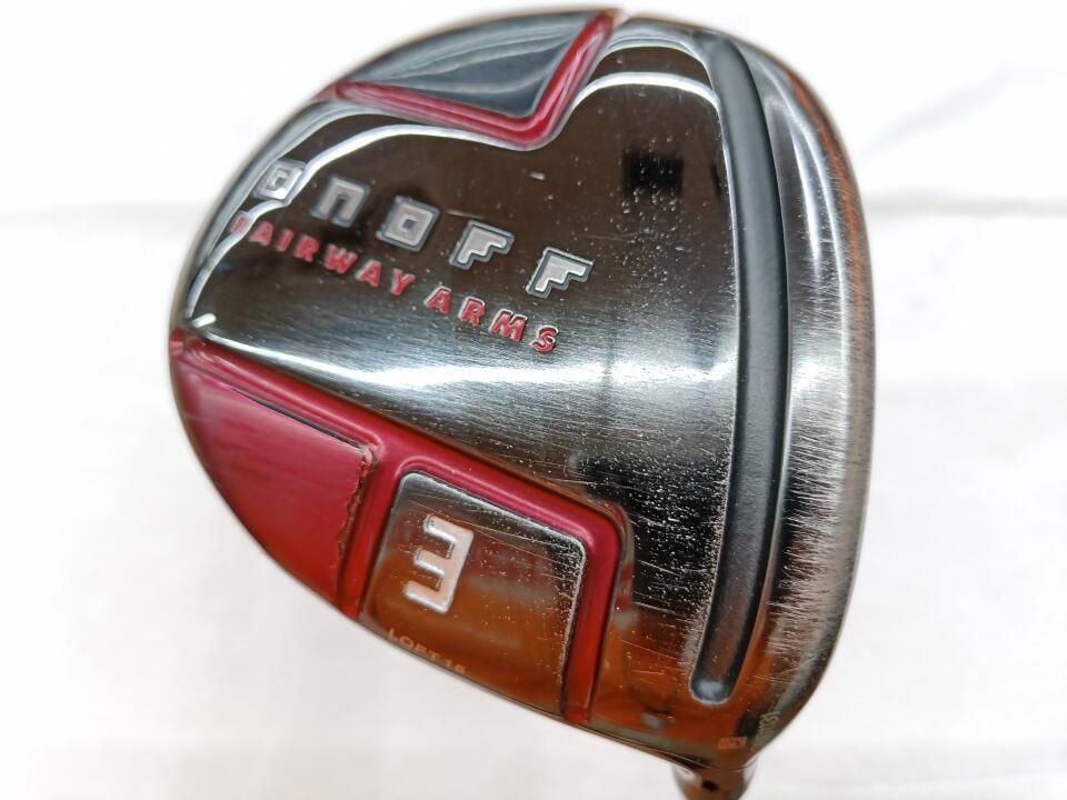 【中古】グローブライド ONOFF FAIRWAY ARMS AKA 2022 フェアウェイウッド 3W 15° 42.5インチ ヘッドカバーあり SMOOTH KICK MP-522F Dランク 右利き用 GLOBERIDE ゴルフクラブ オノフ フェアウェイアームズ ア|ゴルフ ドゥ 中古クラブ店