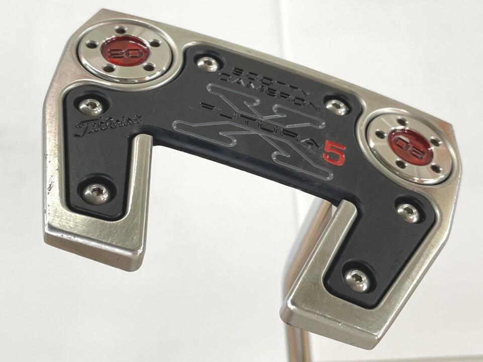 【中古】タイトリスト SC FUTURA X5 パター 34.0インチ オリジナルスチール Dランク 右利き用 Titleist ゴルフクラブ スコッティキャメロン フューチュラエックス ゴルフドゥ ゴルフ用品 GOLF DO 中｜ゴルフ ドゥ 中古クラブ店