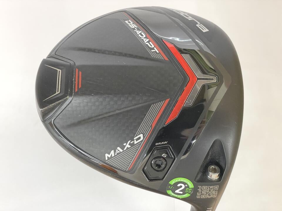 【中古】コブラ DS-ADAPT MAX D ドライバー 10.5&deg; Rフレックス 45.25インチ SPEEDER NX for Cobra(DS-ADAPT) Cランク 右利き用 COBRA ゴルフクラブ DSアダプトマックスD ゴルフドゥ ゴルフ用品 GOLF DO 中古ゴルフ｜ゴルフ ドゥ 中古クラブ店