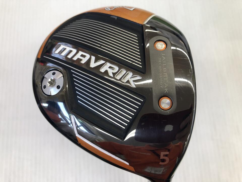 【中古】キャロウェイ MAVRIK フェアウェイウッド 5W 18° Sフレックス 42.5インチ ヘッドカバーあり ディアマナ ZF 60 リシャフト品 Dランク 右利き用 Callaway ゴルフクラブ マーベリック ゴルフ|ゴルフ ドゥ 中古クラブ店