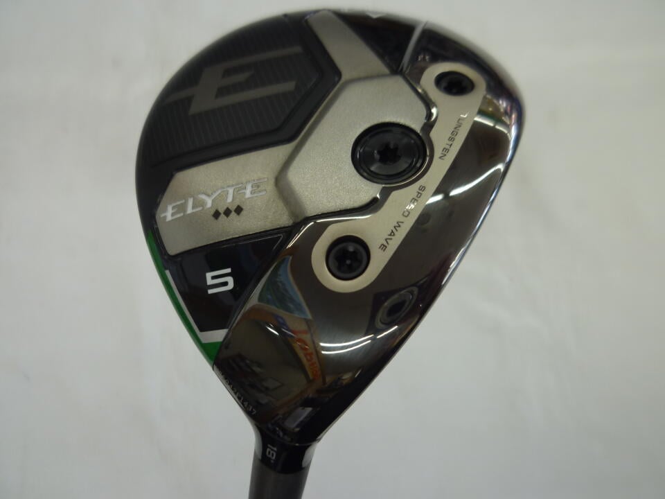 【中古】キャロウェイ ELYTE ◆◆◆ フェアウェイウッド 5W 18&deg; Sフレックス 42.5インチ ヘッドカバーあり TENSEI GREEN 60 for Callaway Cランク 右利き用 Callaway ゴルフクラブ エリートトリプルダイヤ｜ゴルフ ドゥ 中古クラブ店