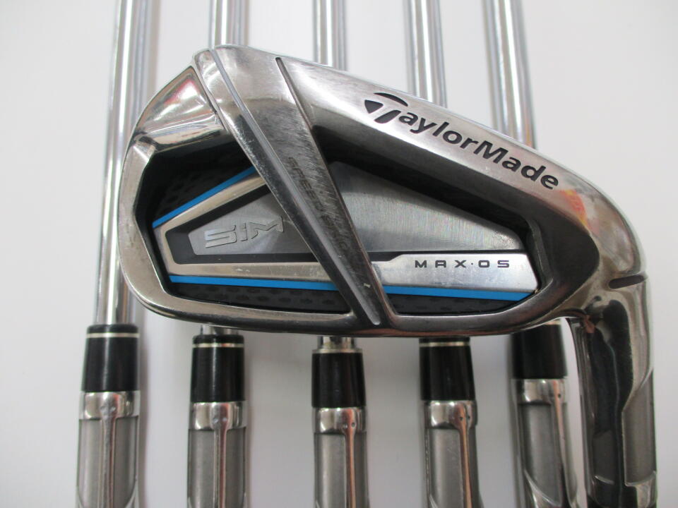 【中古】テーラーメイド SIM MAX・OS アイアンセット 22.5° Sフレックス 37.75インチ KBS MAX85 JP Cランク 右利き用 Taylormade ゴルフクラブ シムマックスOS ゴルフドゥ ゴルフ用品 GOLF DO 中古ゴルフク|ゴルフ ドゥ 中古クラブ店