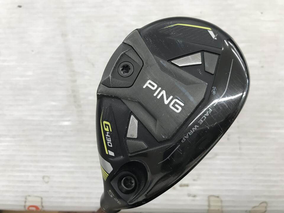 【中古】ピン G430 ユーティリティ 26° Rフレックス 39.25インチ ヘッドカバーあり ALTA J CB BLACK Dランク 右利き用 PING ゴルフクラブ ゴルフドゥ ゴルフ用品 GOLF DO 中古ゴルフクラブ|ゴルフ ドゥ 中古クラブ店