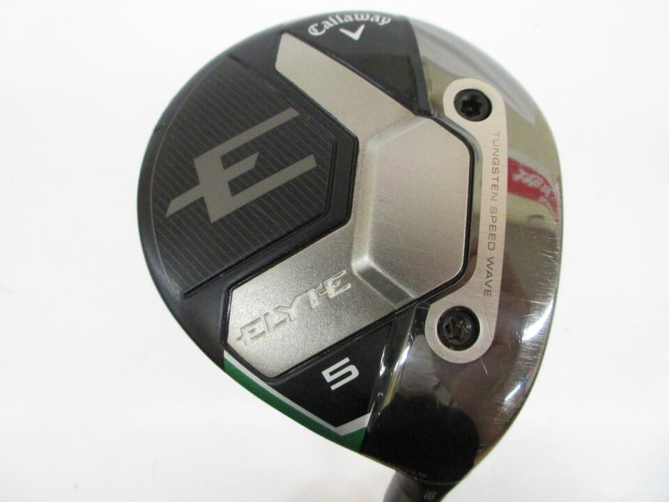 【中古】キャロウェイ ELYTE フェアウェイウッド 5W 18&deg; SRフレックス 42.5インチ ヘッドカバーあり VENTUS GREEN 5 for Callaway Dランク 右利き用 Callaway ゴルフクラブ エリート ゴルフドゥ ゴルフ用品｜ゴルフ ドゥ 中古クラブ店