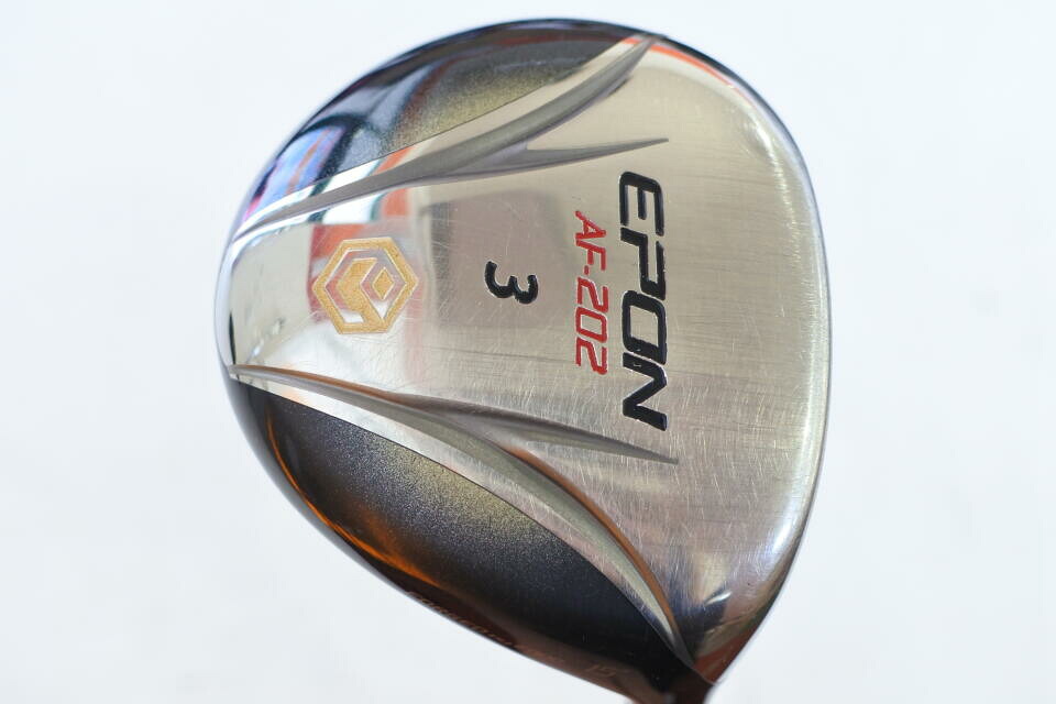 【中古】【訳あり】エポン AF-202 フェアウェイウッド 3W 15&deg; Sフレックス 43.0インチ ヘッドカバーあり Fire Express Proto FW 5 リシャフト品 Dランク 右利き用 EPON ゴルフクラブ ゴルフドゥ ゴルフ用｜ゴルフ ドゥ 中古クラブ店 9,994円
