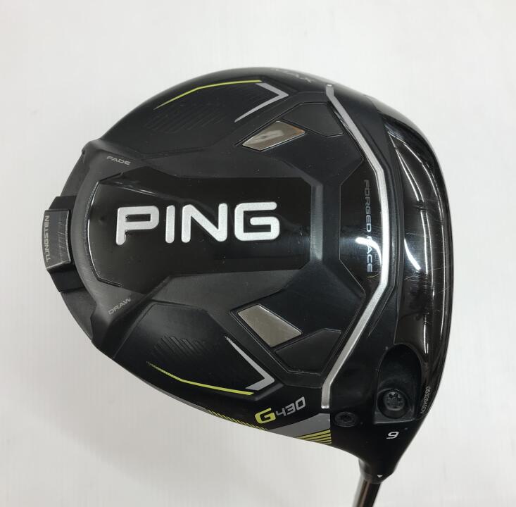 【中古】ピン G430 MAX ドライバー 9&deg; Sフレックス 45.25インチ ヘッドカバーあり TOUR 2.0 BLACK 65 Cランク 右利き用 PING ゴルフクラブ G430マックス ゴルフドゥ ゴルフ用品 GOLF DO 中古ゴルフクラブ｜ゴルフ ドゥ 中古クラブ店