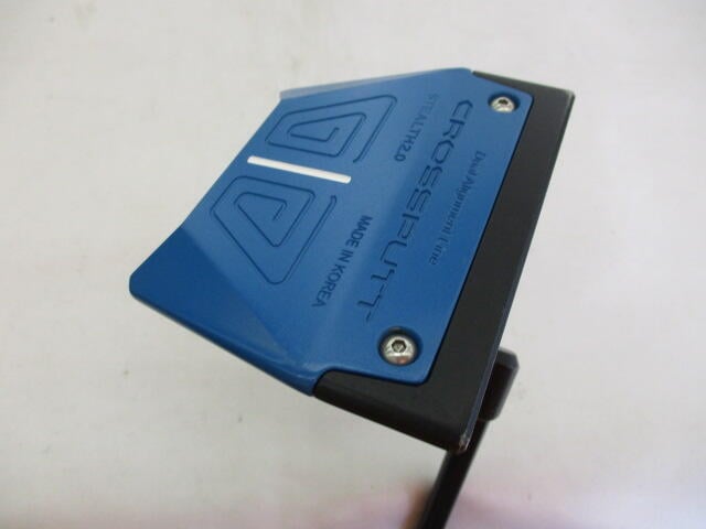 【中古】CROSSPUTT GOLF STEALTH 2.0 ブルー パター 34.0インチ ヘッドカバーあり オリジナルカーボン Cランク 右利き用 ゴルフクラブ ステルス2.0 ゴルフドゥ ゴルフ用品 GOLF DO 中古ゴルフクラブ|ゴルフ ドゥ 中古クラブ店