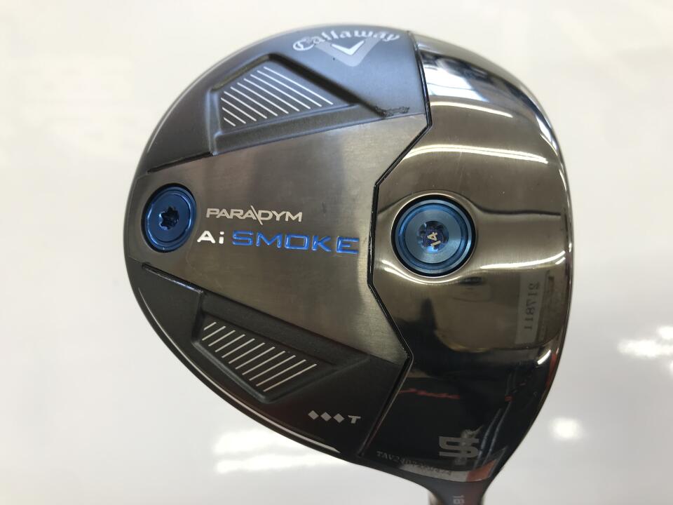 【中古】キャロウェイ PARADYM Ai SMOKE ◆◆◆ T フェアウェイウッド 5W 18&deg; Xフレックス 42.0インチ ヘッドカバーあり VENTUS TR BLUE 7 リシャフト品 Cランク 右利き用 Callaway ゴルフクラブ パラダイム｜ゴルフ ドゥ 中古クラブ店 29,106円