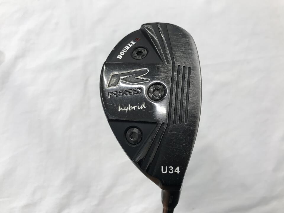 【中古】ジャスティック PROCEED DOUBLE-R HYBRID ユーティリティ 34&deg; F8フレックス 38.0インチ Celestial Arch UTH リシャフト品 Cランク 右利き用 JUSTICK ゴルフクラブ ゴルフドゥ ゴルフ用品 GOLF DO 中古ゴ｜ゴルフ ドゥ 中古クラブ店