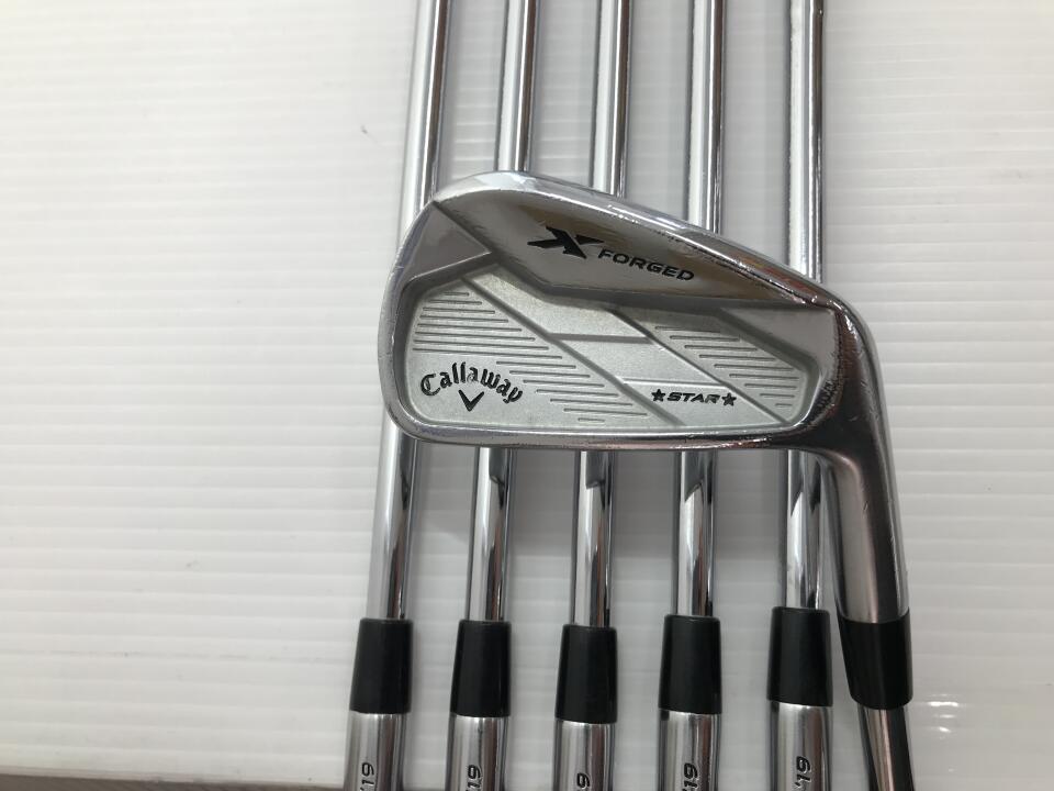 【中古】キャロウェイ X FORGED STAR アイアンセット Sフレックス 38.0インチ NSプロ950GH neo Cランク 右利き用 Callaway ゴルフクラブ エックスフォージドスター ゴルフドゥ ゴルフ用品 GOLF DO 中古ゴ|ゴルフ ドゥ 中古クラブ店