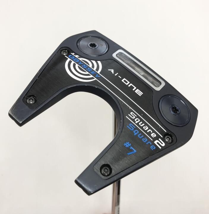 【中古】オデッセイ Ai-ONE Square 2 Square #7 ZT パター 32.5インチ ヘッドカバーあり STROKE LAB SL90 リシャフト品 Dランク 右利き用 ODYSSEY ゴルフクラブ ゴルフドゥ ゴルフ用品 GOLF DO 中古ゴルフクラ|ゴルフ ドゥ 中古クラブ店