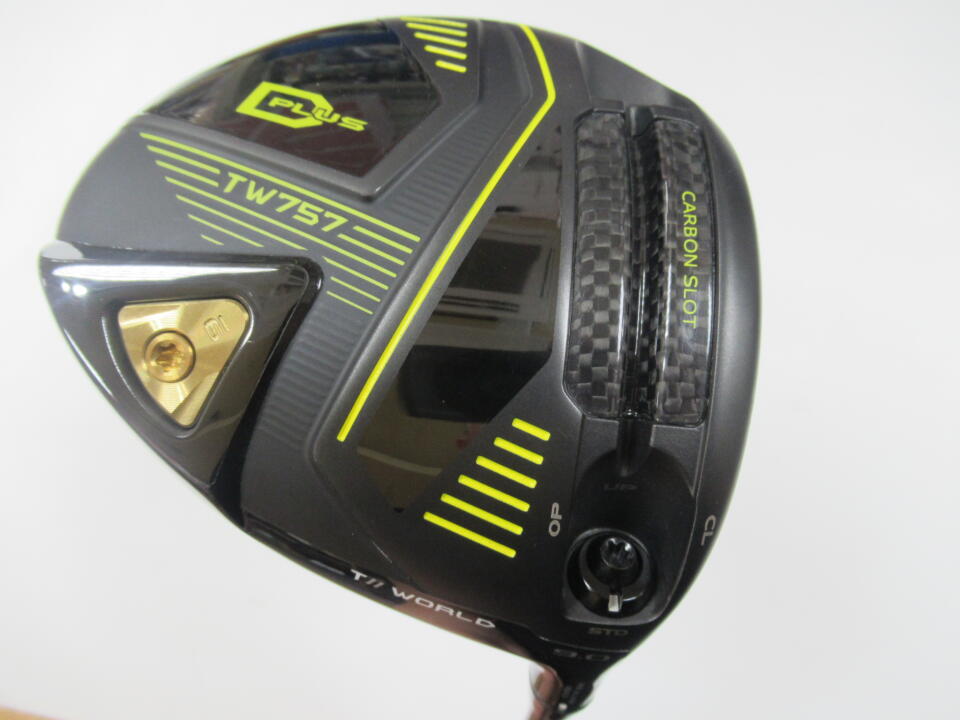 【中古】ホンマゴルフ TOUR WORLD TW757 D PLUS ドライバー 9&deg; Sフレックス 45.5インチ ＶＩＺＡＱＲＤ　ｆor　757　45 リシャフト品 Cランク 右利き用 ゴルフクラブ ツアーワールド ゴルフドゥ ゴル｜ゴルフ ドゥ 中古クラブ店