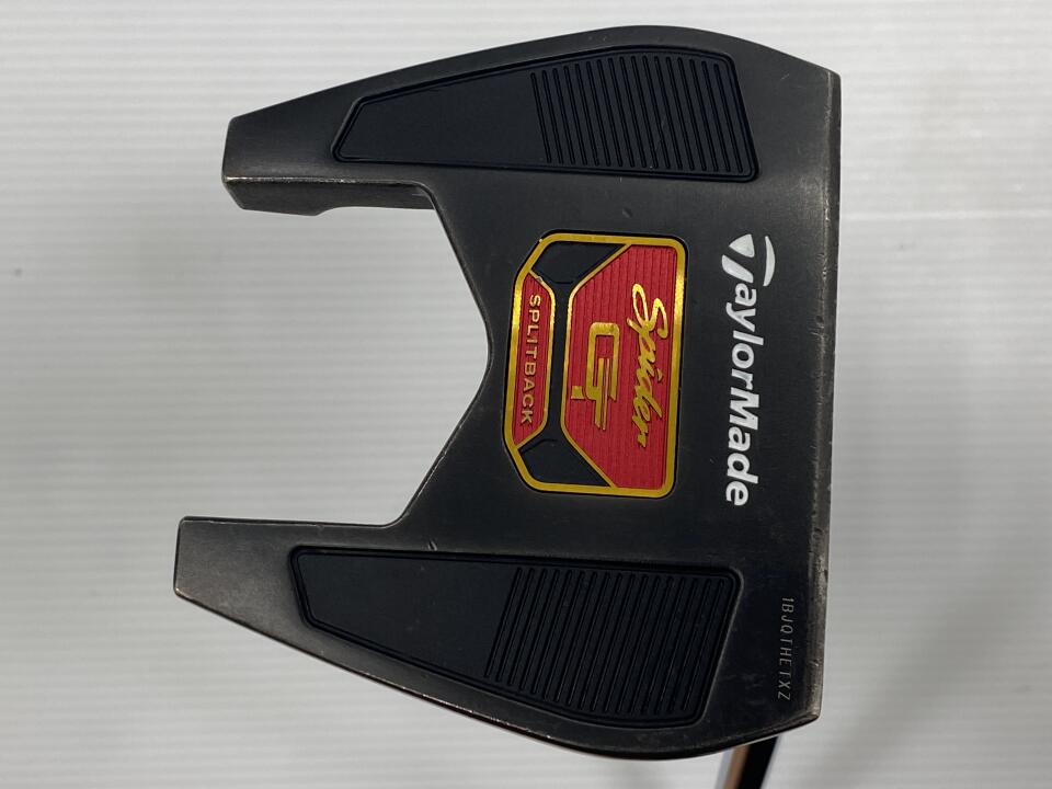 【中古】テーラーメイド Spider GT SPLITBACK SINGLE BEND パター 34.0インチ ヘッドカバーあり オリジナルスチール Dランク 右利き用 Taylormade ゴルフクラブ スパイダーGT スプリットバック シングルベ|ゴルフ ドゥ 中古クラブ店