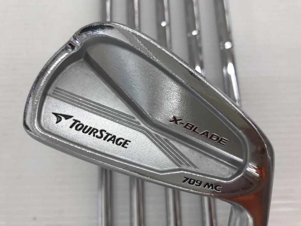 【中古】ブリヂストン ツアーステージ X-BLADE 709 MC アイアンセット S200フレックス 38.0インチ ダイナミックゴールド Cランク 右利き用 BRIDGESTONE ゴルフクラブ ゴルフドゥ ゴルフ用品 GOLF DO 中|ゴルフ ドゥ 中古クラブ店