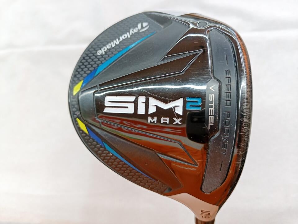 【中古】テーラーメイド SIM2 MAX フェアウェイウッド 5W 18&deg; SRフレックス 42.25インチ ヘッドカバーあり TENSEI BLUE TM50(SIM2) Dランク 右利き用 Taylormade ゴルフクラブ シム2マックス ゴルフドゥ ゴ｜ゴルフ ドゥ 中古クラブ店