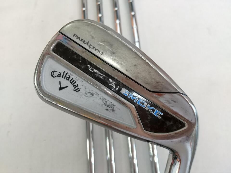 【中古】キャロウェイ PARADYM Ai SMOKE アイアンセット Rフレックス 37.875インチ NSプロ950GH neo Cランク 右利き用 Callaway ゴルフクラブ パラダイムAiスモーク ゴルフドゥ ゴルフ用品 GOLF DO 中古ゴル｜ゴルフ ドゥ 中古クラブ店