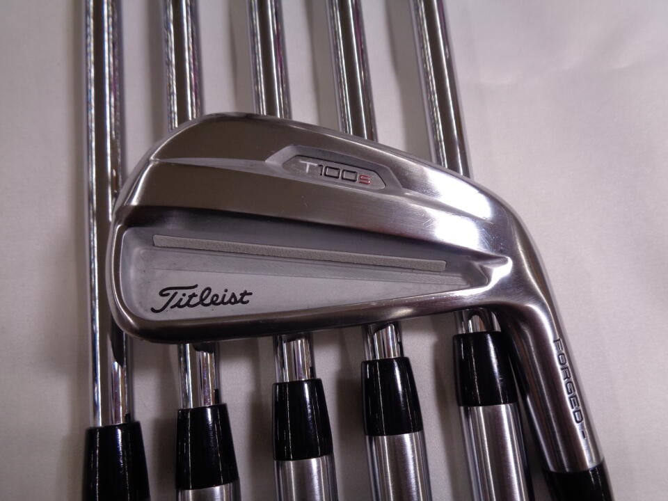 【中古】タイトリスト T100・S 2021 アイアンセット 25&deg; Sフレックス 38.0インチ NSプロ MODUS 3 TOUR 115 Cランク 右利き用 Titleist ゴルフクラブ ゴルフドゥ ゴルフ用品 GOLF DO 中古ゴルフクラブ｜ゴルフ ドゥ 中古クラブ店