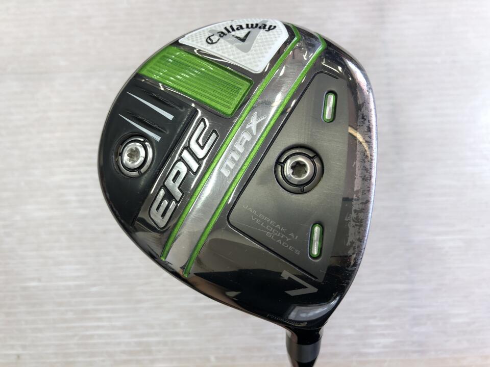 【中古】キャロウェイ EPIC MAX フェアウェイウッド 7W 21&deg; Rフレックス 41.75インチ ヘッドカバーあり Diamana 40 for Callaway(EPIC MAX) Dランク 右利き用 Callaway ゴルフクラブ エピックマックス ゴルフ｜ゴルフ ドゥ 中古クラブ店