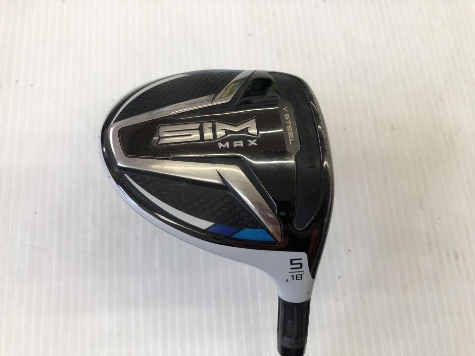 【中古】【レディースモデル】テーラーメイド SIM MAX レディス フェアウェイウッド 5W 18&deg; Aフレックス 40.0インチ TENSEI BLUE TM40 Dランク 右利き用 Taylormade ゴルフクラブ シムマックス ゴルフド｜ゴルフ ドゥ 中古クラブ店 9,187円