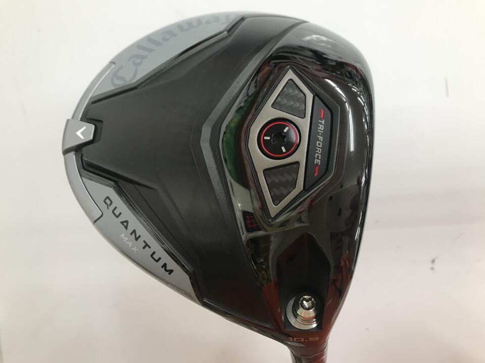 【中古】キャロウェイ QUANTUM MAX ドライバー 10.5&deg; Sフレックス 45.25インチ ヘッドカバーあり ATHLEMAX 50 for Callaway Bランク 右利き用 Callaway ゴルフクラブ クオンタムマックス ゴルフドゥ ゴルフ｜ゴルフ ドゥ 中古クラブ店