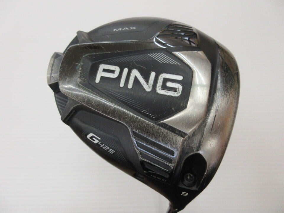 【中古】ピン G425 MAX ドライバー 9&deg; Sフレックス 44.75インチ TheATTAS V2 6S リシャフト品 Dランク 右利き用 PING ゴルフクラブ G425マックス ゴルフドゥ ゴルフ用品 GOLF DO 中古ゴルフクラブ｜ゴルフ ドゥ 中古クラブ店