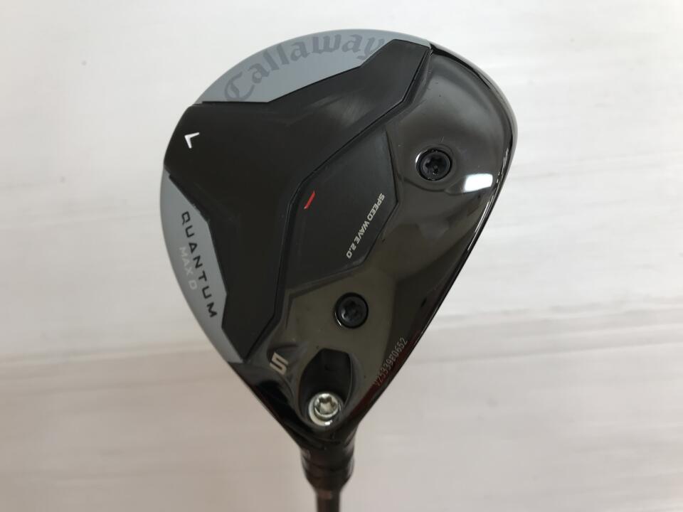 【中古】キャロウェイ QUANTUM MAX D フェアウェイウッド 5W 18° Sフレックス 42.5インチ ヘッドカバーあり ATHLEMAX 50 for Callaway Cランク 右利き用 Callaway ゴルフクラブ クオンタムマックスD ゴルフド|ゴルフ ドゥ 中古クラブ店