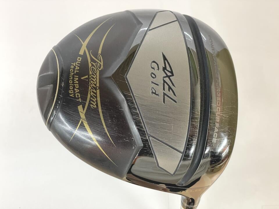 【中古】ツルヤ AXEL Gold Premium 5 ドライバー 10.5&deg; Rフレックス 46.0インチ AXEL Gold Premium 5 Cランク 右利き用 TSURUYA ゴルフクラブ ゴルフドゥ ゴルフ用品 GOLF DO 中古ゴルフクラブ｜ゴルフ ドゥ 中古クラブ店 19,426円