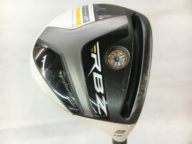 【中古】テーラーメイド ROCKETBALLZ STAGE 2 US フェアウェイウッド 3W 15° Rフレックス 43.5インチ MATRIX ROCKETFUEL 60 Dランク 右利き用 Taylormade ゴルフクラブ ロケットボールズステージ2 ゴルフドゥ|ゴルフ ドゥ 中古クラブ店