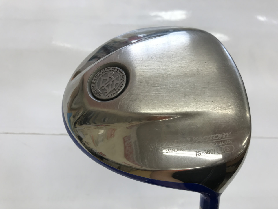 【楽天市場】【中古】ASAHI METAL FACTORY S360 ドライバー 9.5° Xフレックス 46.25インチ ツアーAD BB