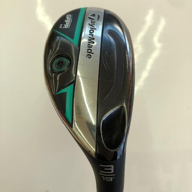 【中古】テーラーメイド GAPR HI ユーティリティ 19° Sフレックス 40.25インチ ヘッドカバーあり NSプロ 950GHUTILITY リシャフト品 Cランク 右利き用 Taylormade ゴルフクラブ ゴルフドゥ ゴルフ用品 GO