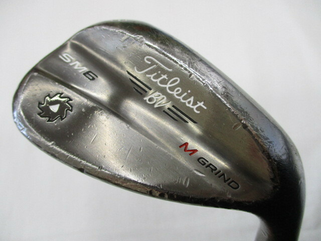 【中古】タイトリスト ボーケイ SM6 スティールグレーPVD ウェッジ 58° WEDGEフレックス 35.0インチ MODUS3　105WEDGE リシャフト品 Dランク 右利き用 Titleist ゴルフクラブ ゴルフドゥ ゴルフ用品 GOLF