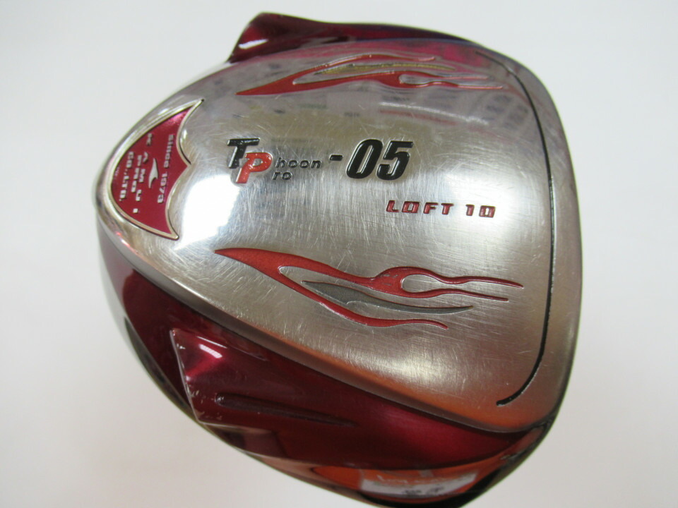 【中古】カムイ TP-05 タイフーンプロ ドライバー 10° Rフレックス 45.25インチ SQ309D　ナイキ リシャフト品 Cランク 右利き用 KAMUI ゴルフクラブ ゴルフドゥ ゴルフ用品 GOLF DO 中古ゴルフクラブ