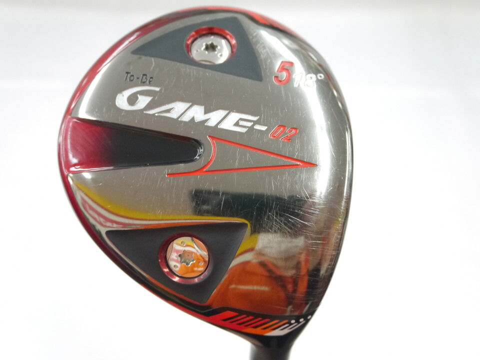 【中古】ゴリラ To-Be GAME-02 フェアウェイウッド 5W 18° Sフレックス 42.0インチ ヘッドカバーあり Speeder 661EVOLUTION ? リシャフト品 Cランク 右利き用 GORILLA ゴルフクラブ ゴルフドゥ ゴルフ用品
