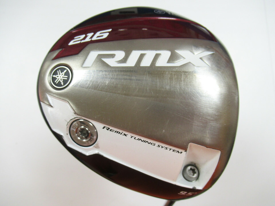 【中古】ヤマハ RMX 216 ドライバー 9.5° Sフレックス 45.25インチ ヘッドカバーあり KUROKAGE XM60 Cランク 右利き用 YAMAHA ゴルフクラブ リミックス ゴルフドゥ ゴルフ用品 GOLF DO 中古ゴルフクラブ